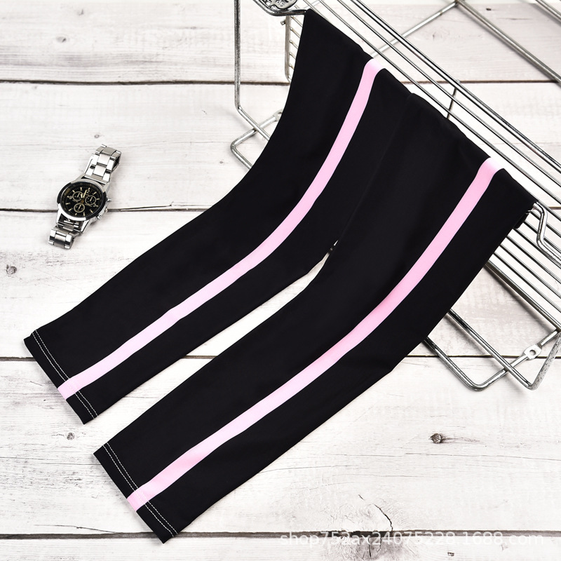Solid Summer Ice Sleeves Women's Sports Cycling Golf Arm Sleeves UV Protection
