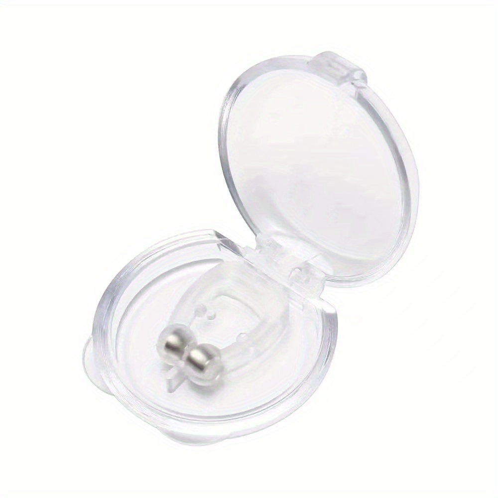 Silicone Anti Snoring Device Magnetic Anti Snoring Nose Clip - Temu