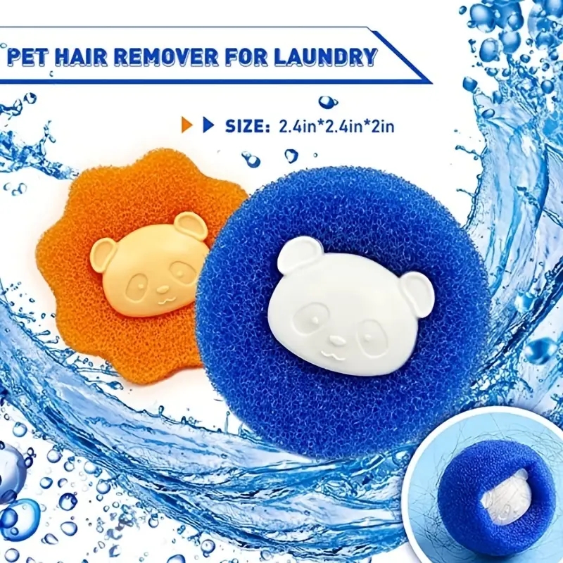  Pet Hair Remover for Laundry, 16pcs Lint Remover Balls for  Laundry, Washing Machine Lint Remover, Pet Hair Remover, Fur Remover for  Laundry,Dog Hair Remover Reusable Laundry Accessory Dryer Catcher : Health