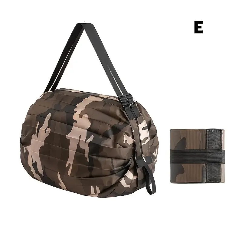 Foldable Canvas Shopping Bag for Grocery and Supermarket Trips