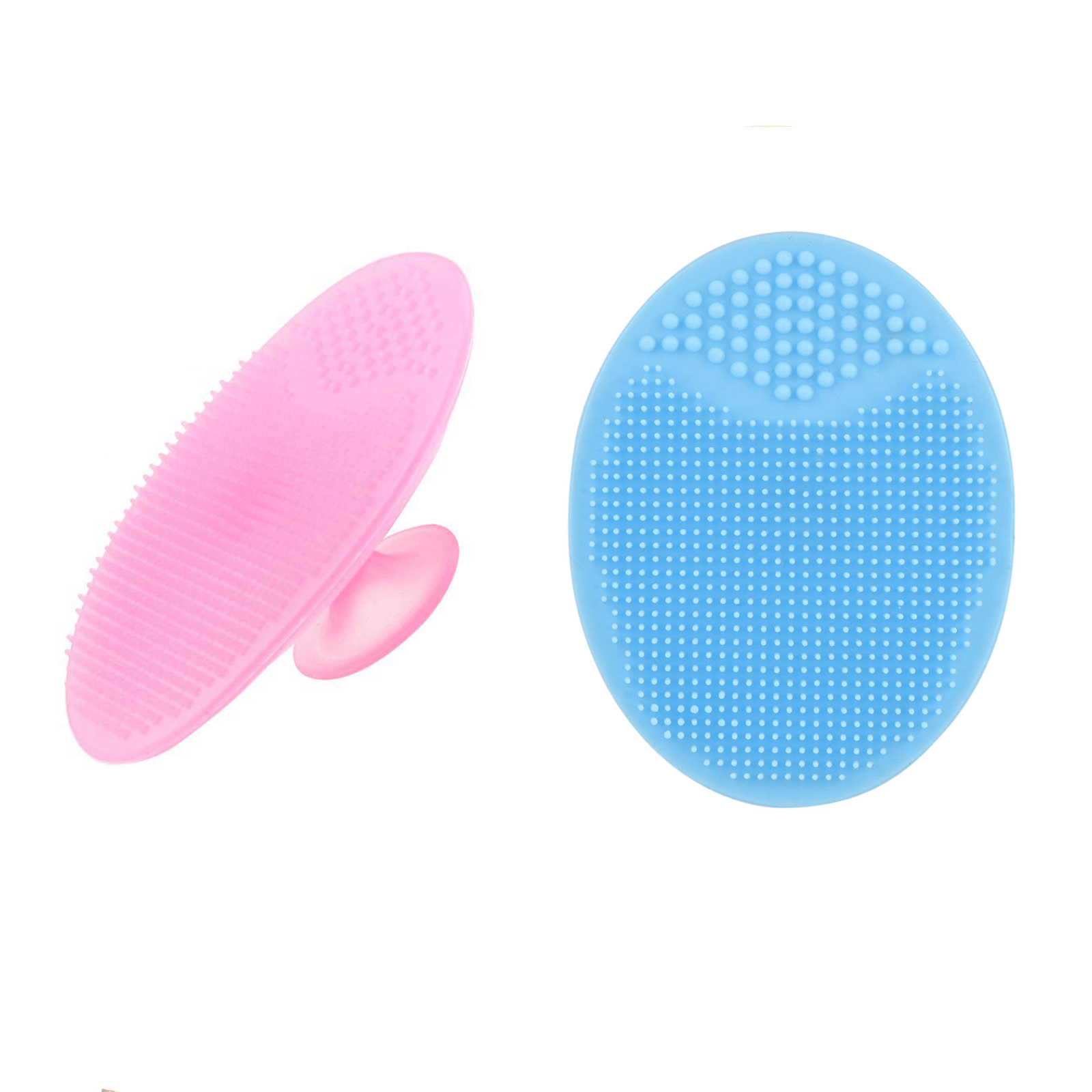 4 Pack Face Scrubber Soft Silicone Facial Cleansing Brush Face