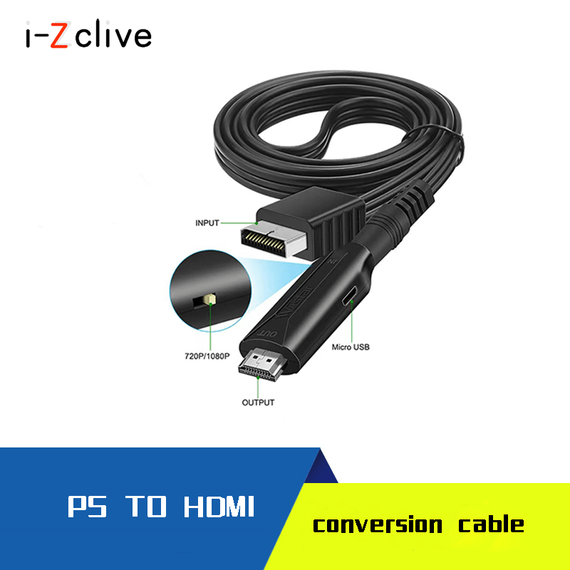 Ps Hd Cable Hd Cable Playstation 2 Playstation 1 Console - Temu