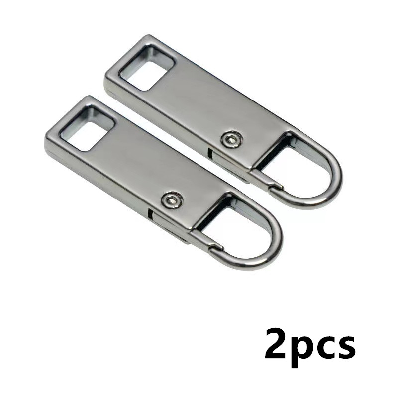 TOYMIS 6pcs Zipper Pull Replacement, Zipper Pulls Detachable Metal Zipper  Pull Repair Kit for Clothes Jacket Pants Jeans Luggage Suitcase Purse