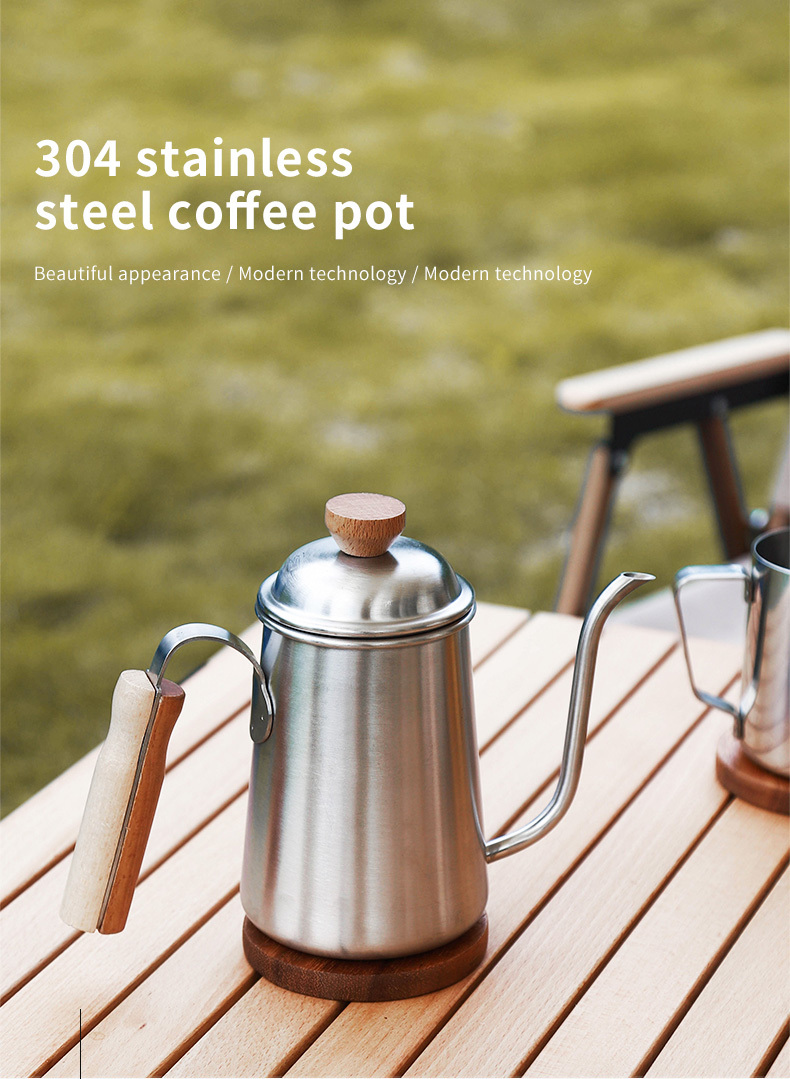304 Stainless Steel Coffee Pot Western Coffee Pot - Temu