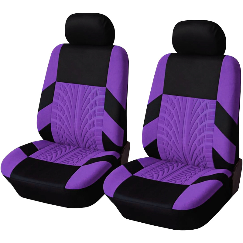 Tan Car Seat Covers Set With Purple and Blue Bright Butterflies Universal  Fit for Most Bucket Seats Girly Seat Protectors 