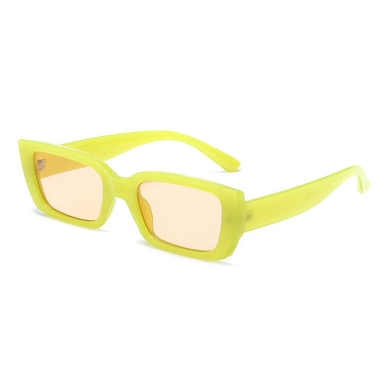 Vintage Rectangular Sunglasses Women's Shades Eyeglasses