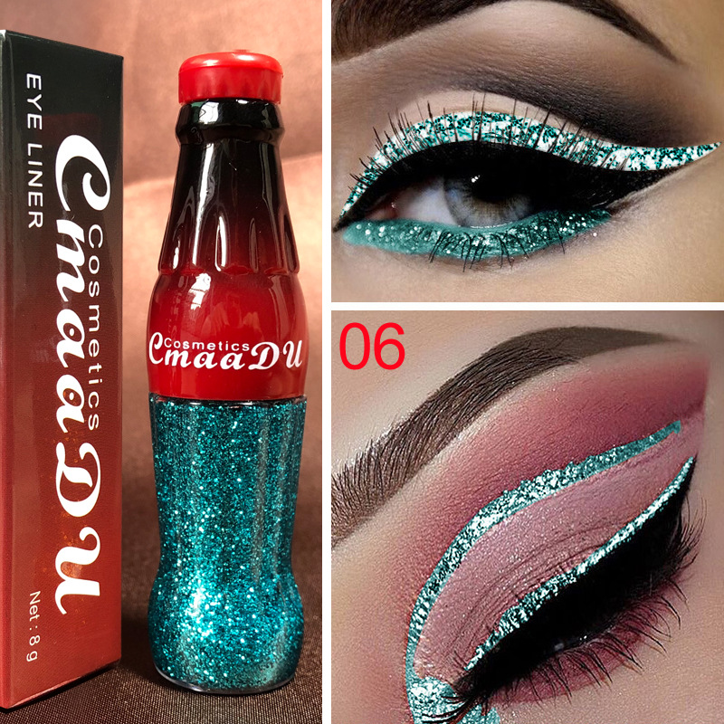 16 Colors Colorful Glitter Glitter Glitter Powder Glitter Eyeliner