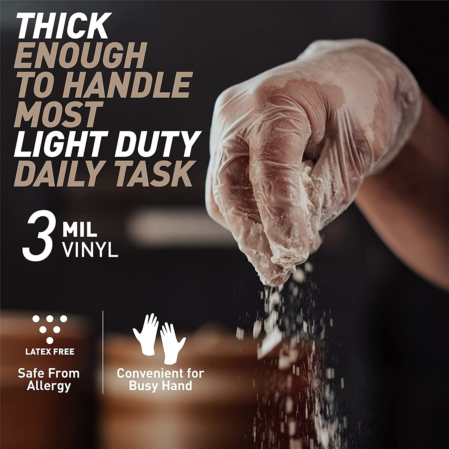 Disposable Food Prep Gloves Disposable Tpe Gloves Food Temu