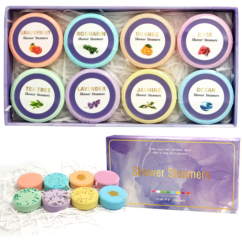 Shower Steamers Aromatherapy 8 Pack, Self Care Gifts for Women and Mom Who  Has Everything, Shower Bath Bombs with Essential Oils, Relaxation Gift Set