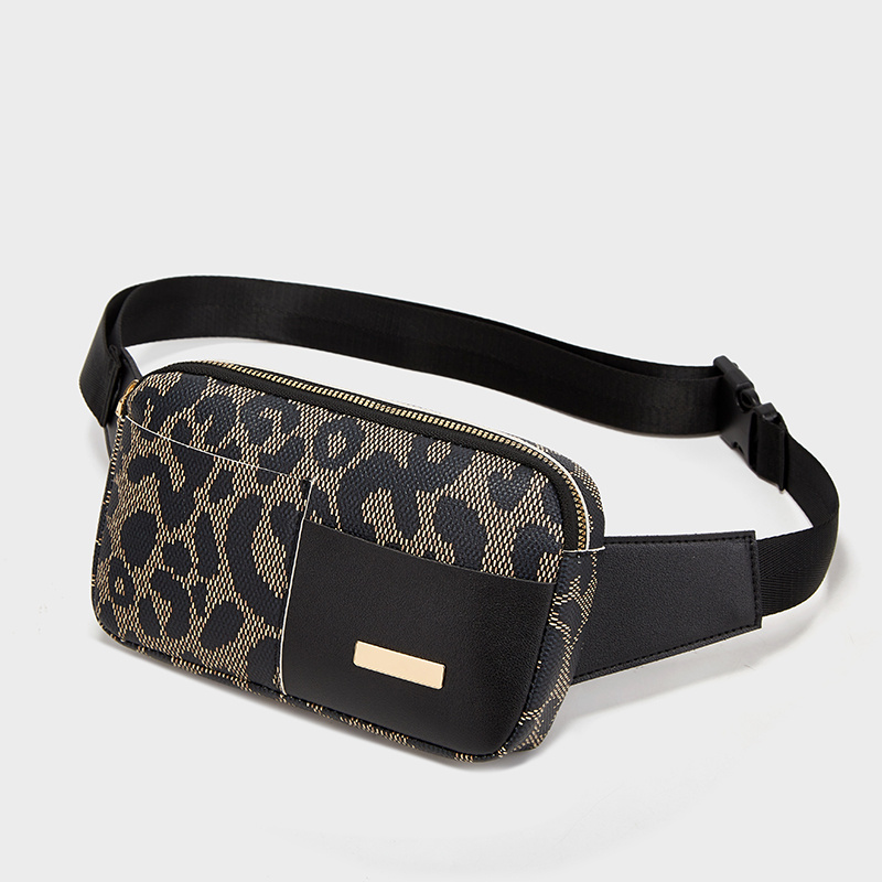 Geometric Print Belt Bag, Small Faux Leather Fanny Pack, Casual Outdoor  Sports Purse - Temu Cyprus