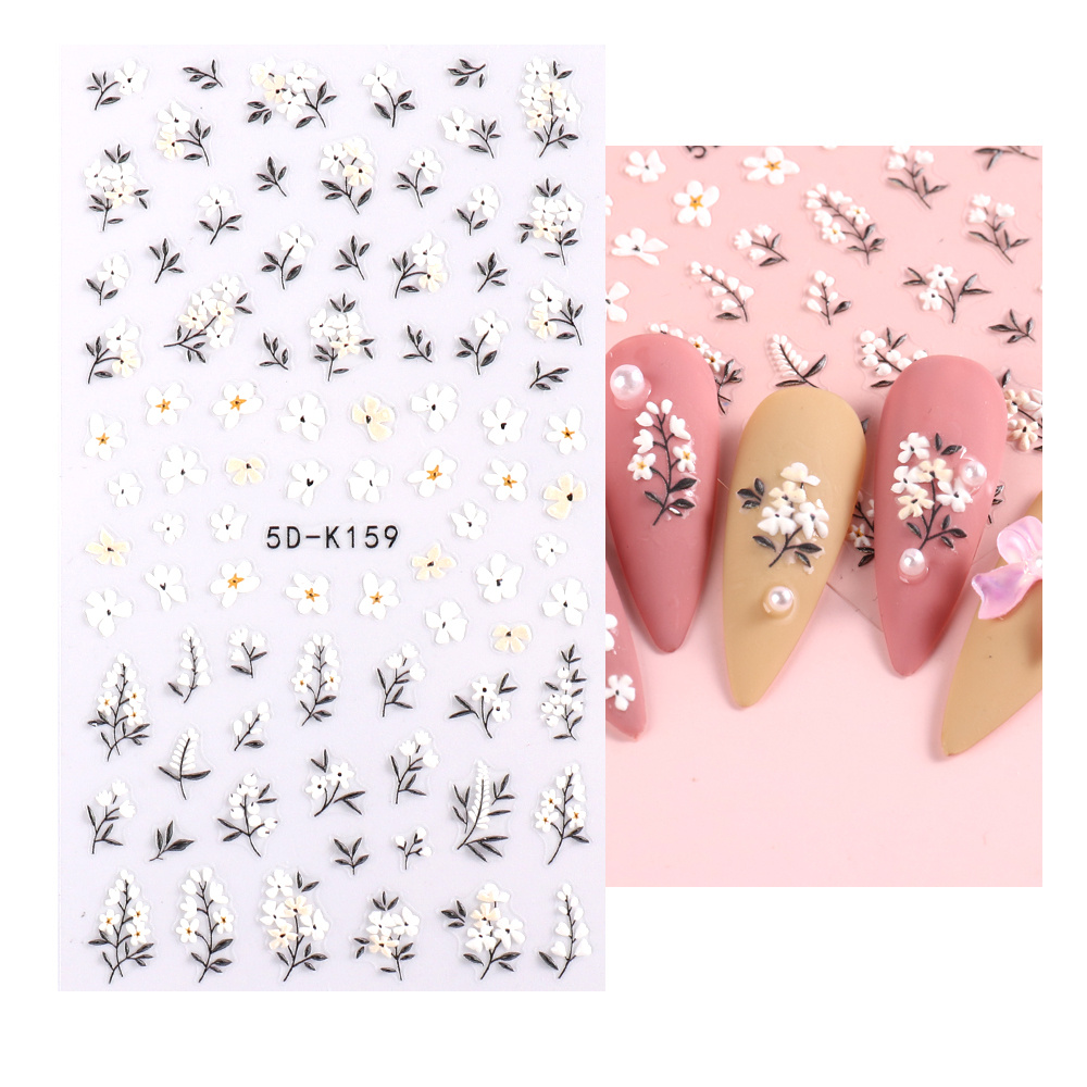 Daisy Nail Stickers - 231 XXL SoNailicious Stickers - SoNailicious