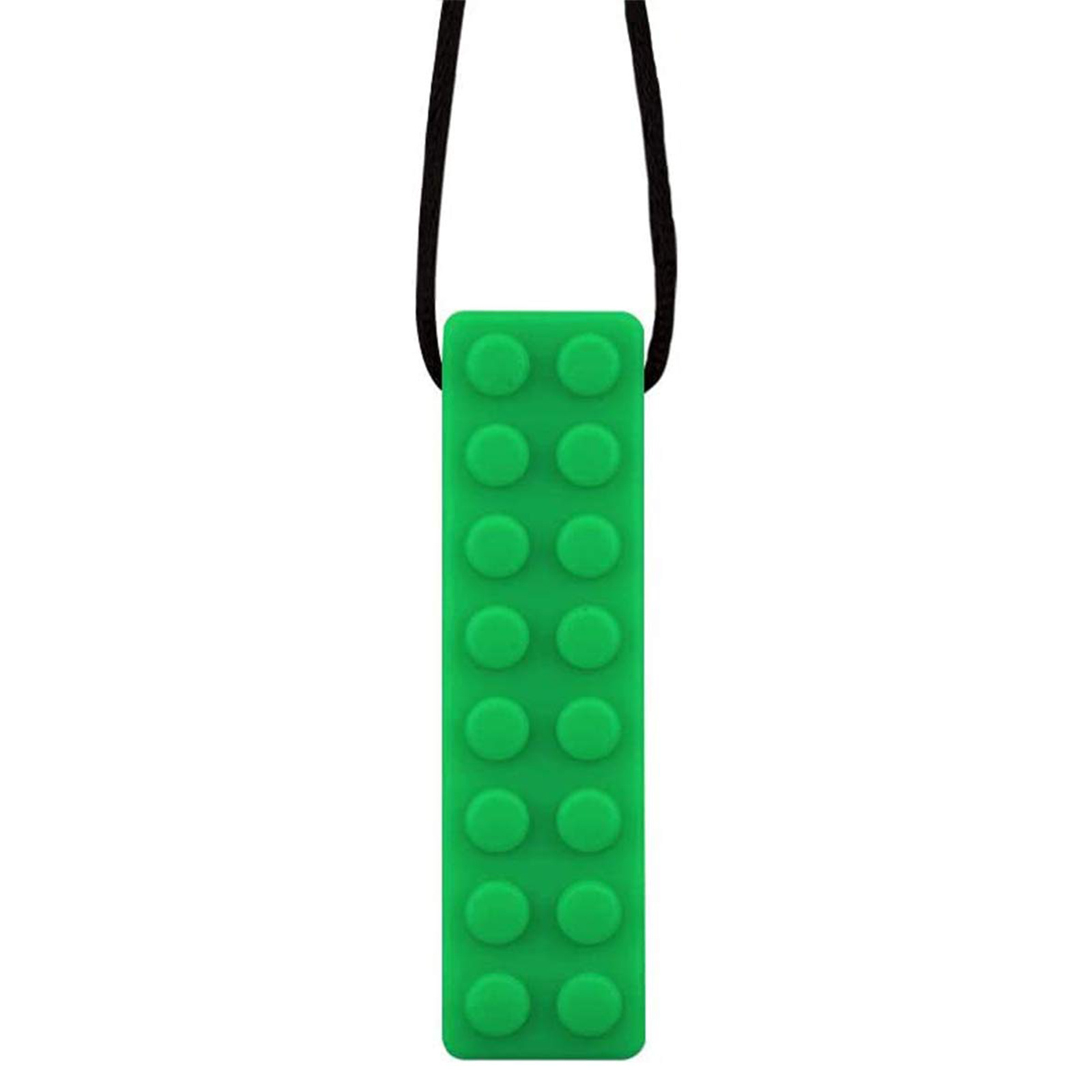 Collar Mordedor Sensorial Masticables en forma de Lego- Paquete de 4 piezas  – Asistronic
