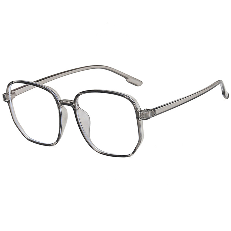 Square Casual Eyeglasses Gradient Women Driving Glasses