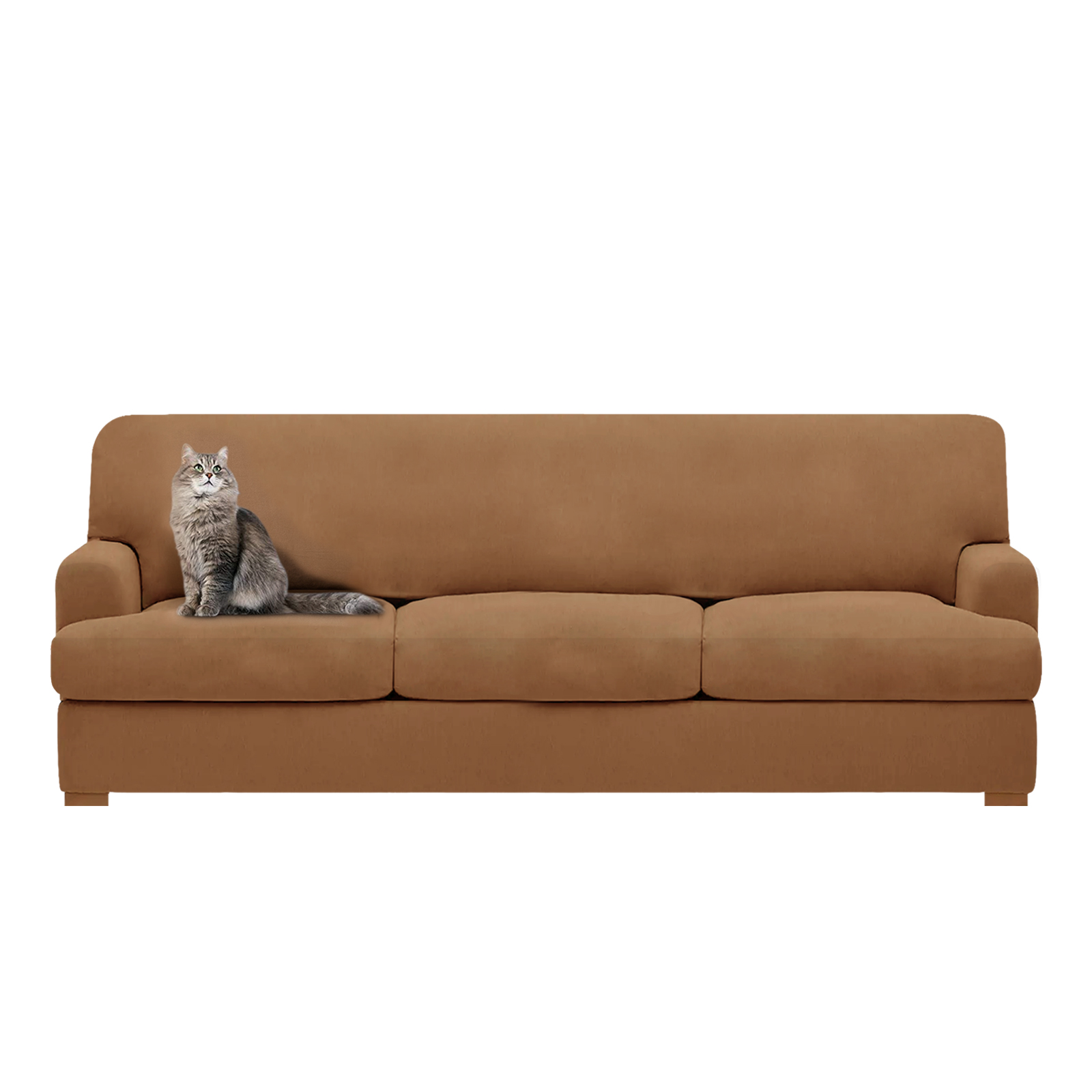 ColorLife Polyester Twill T-Cushion Sofa Slipcover