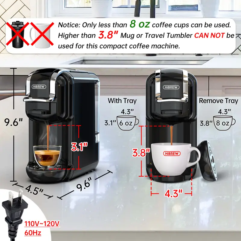 hibrew multiple capsule coffee machine hot cold dolce gusto milk nespresso capsule ese pod ground coffee cafeteria 19bar 5 in 1 details 0