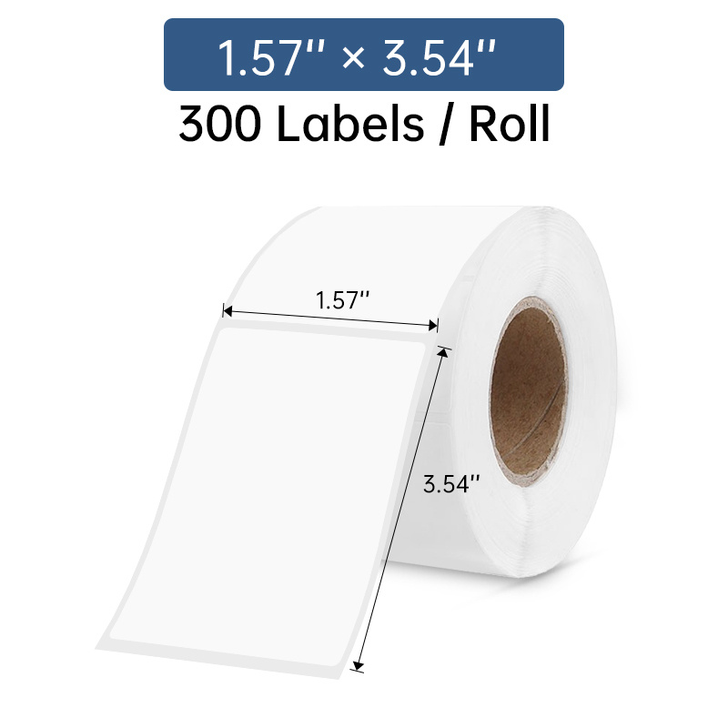 multifunctional self adhesive label paper shipping label mailing label supermarket label commercial grade label printing paper white compatible with thermal label printer waterproof oil proof 0