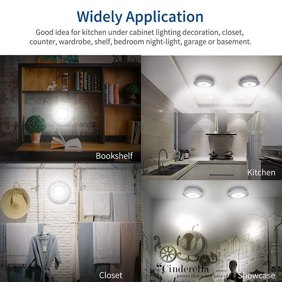 Smart Wireless Led Under cabinet Lights Kitchen Under - Temu