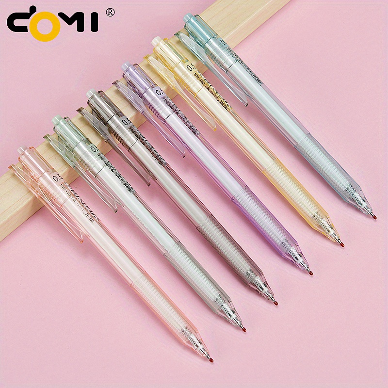 DM ブランド 904 学生モランディ プッシュ ゲル ペン 黒の超極細 Cs ペン先 0.5mm 6 パック 滑らかで Temu Japan