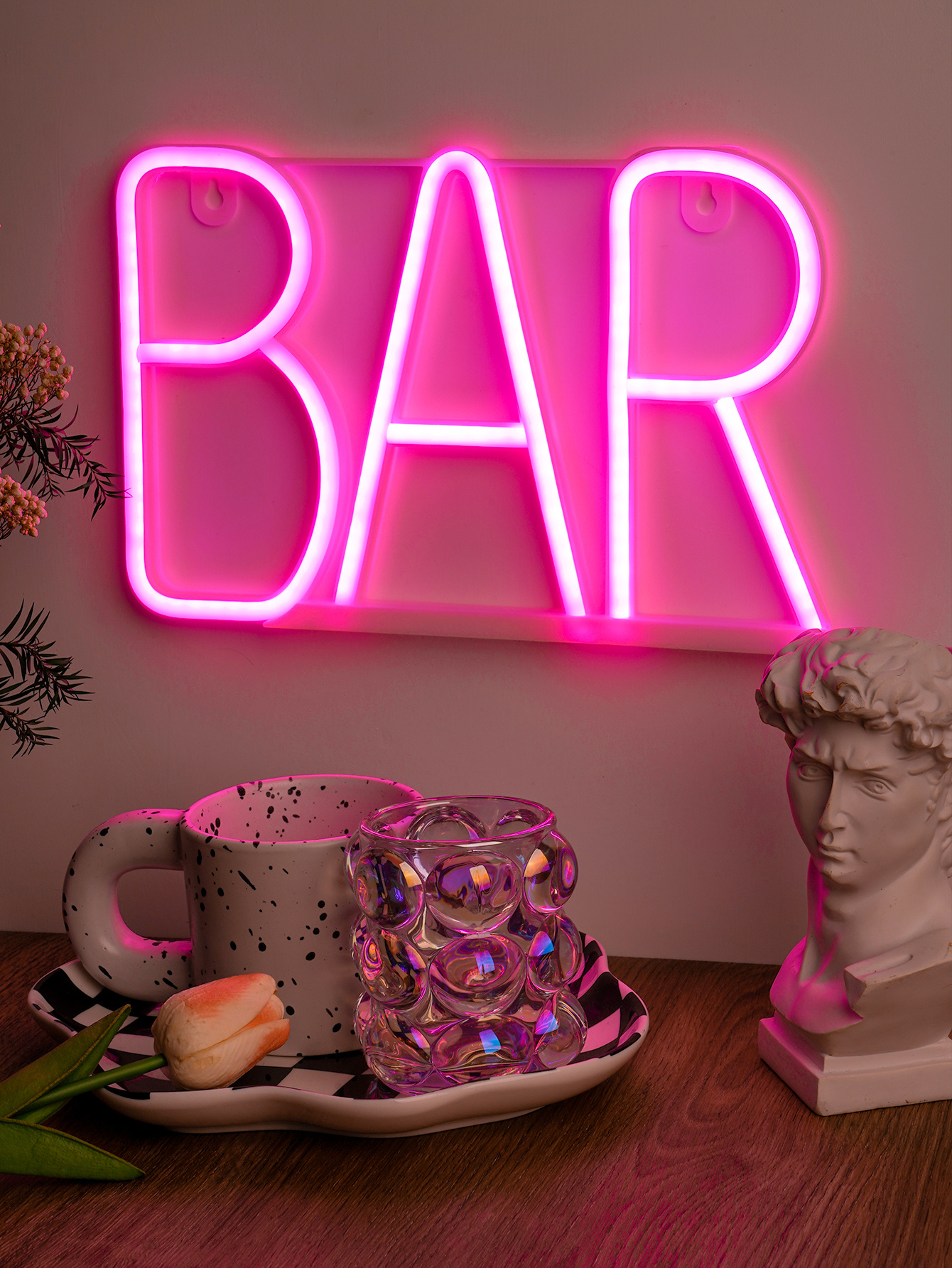 Bar Neon Light Led Business Bar Sign Light Switch Open - Temu