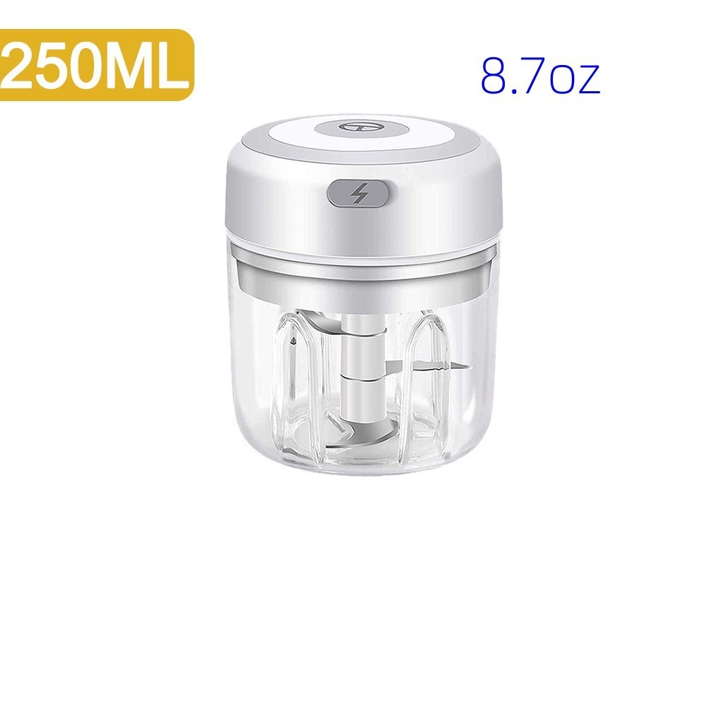 DmofwHi Electric Garlic Chopper,Cordless Mini Chopper With USB  Rechargeable,304 Stainless Steel Blade,250ml Portable Electric Mini Food  Chopper for Garlic,Ginge… in 2023
