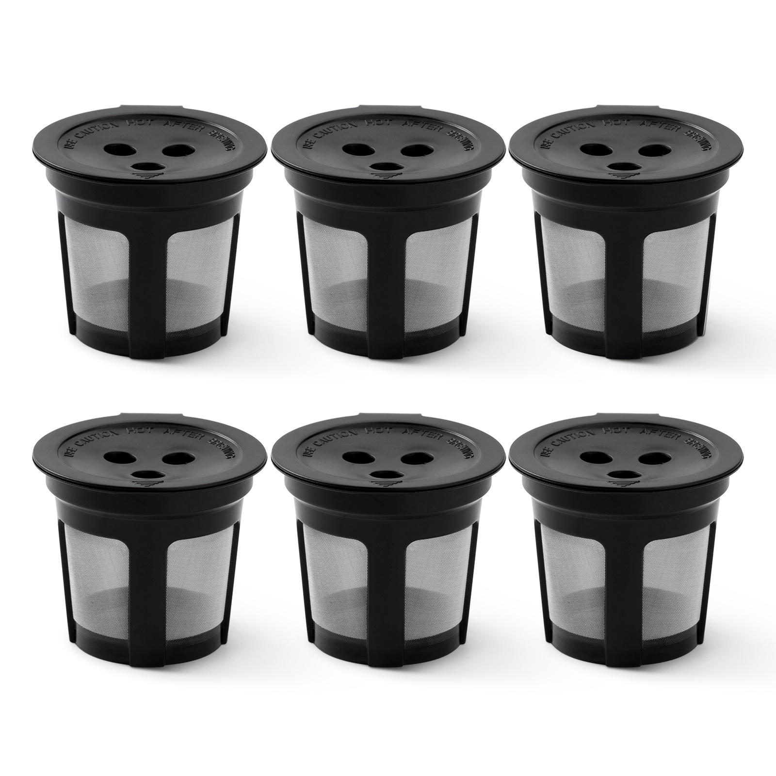 Reusable K Cups for Ninja Dual Brew Coffee Maker, 4 Pack Reusable K Pod,  Permanent K Cups Filters Coffee for Ninja CFP201 CFP301 Dual Brew Pro  Machine 