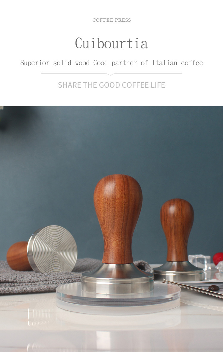 Coffee Press Powder Maker Powder Hammer Solid Wood Handle Temu