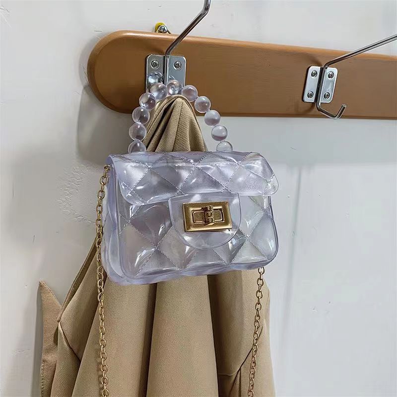 Diamond Clear Jelly Purse