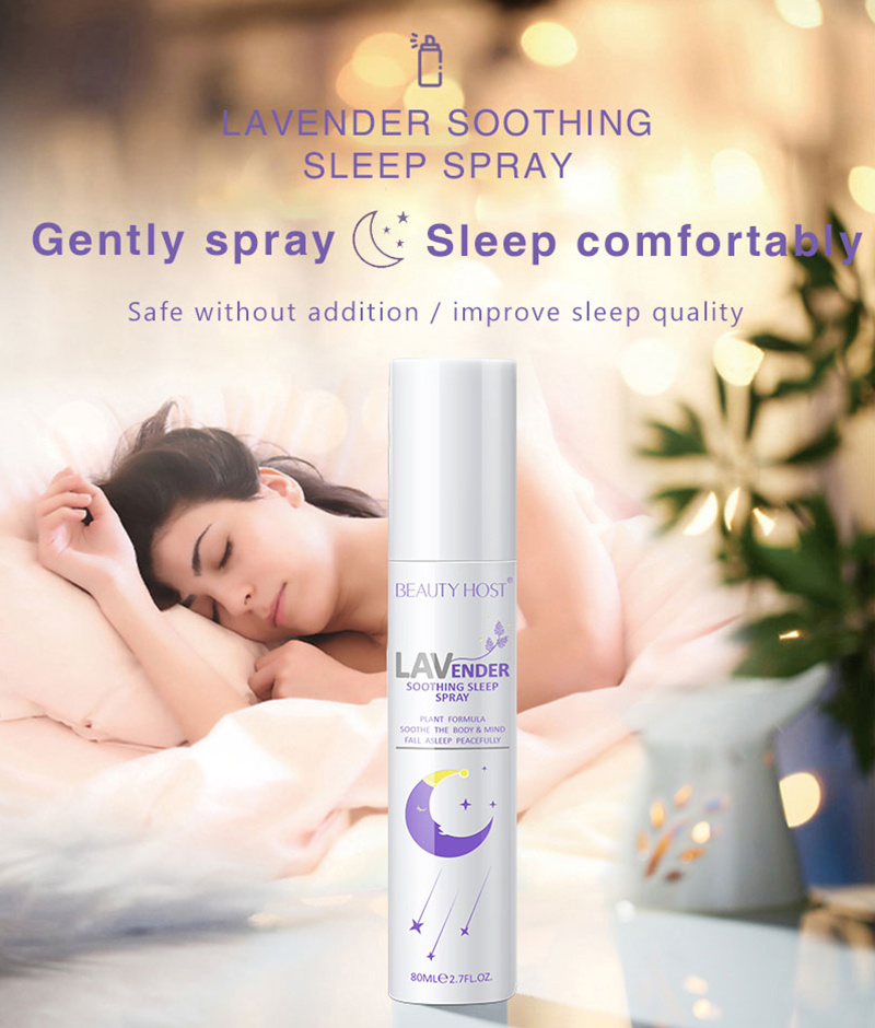 1pc lavender sleep spray room pillow spray for deep sleep 80ml details 0