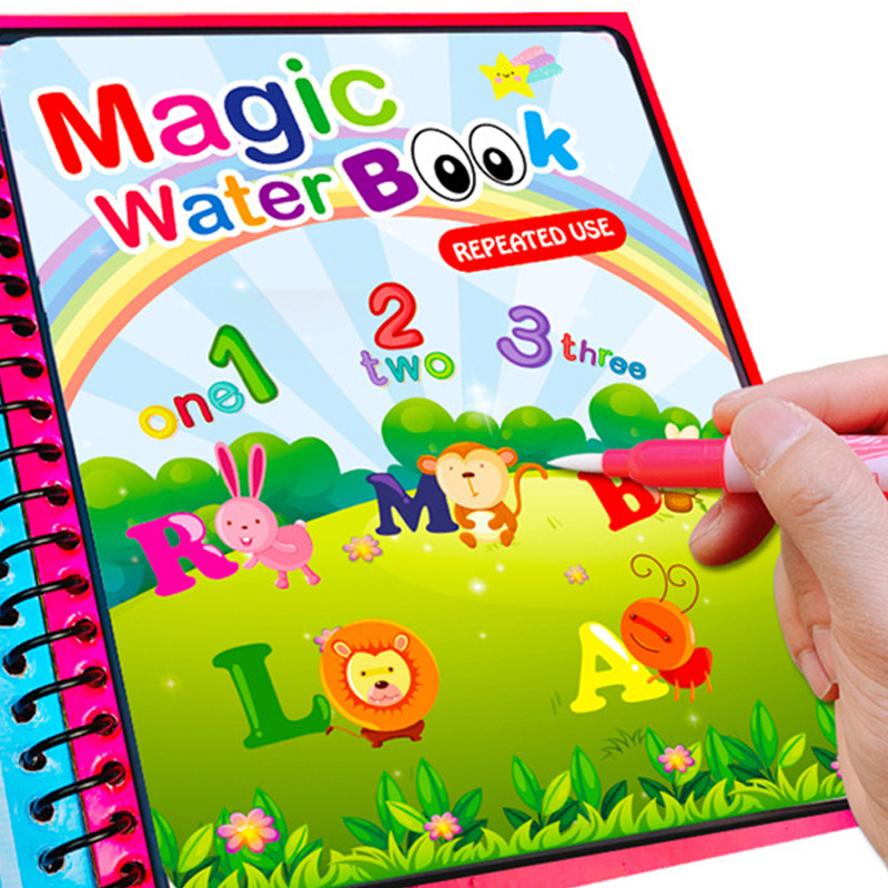 Juguetes Montessori Libro Colorear Reutilizable Libro Dibujo - Temu