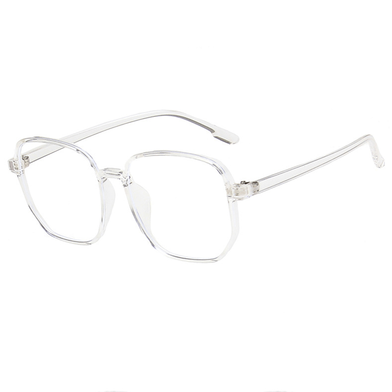 Square Casual Eyeglasses Gradient Women Driving Glasses