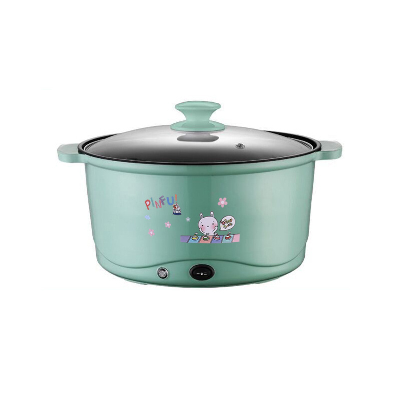 Multi-Function Electric Rice & All In One Pot Cooker, Fryer,Non Stick  1.8L-Green