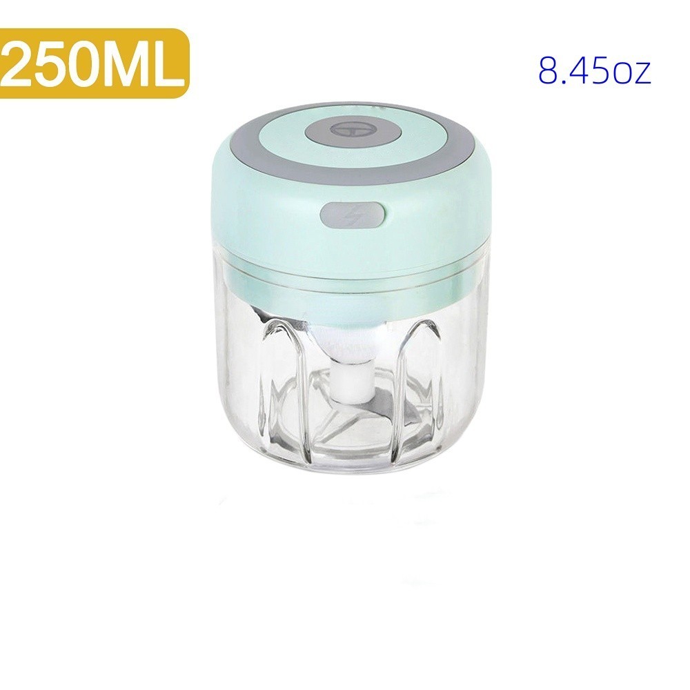 USB Rechargeable Electric Garlic Grinder, 2023 New Portable Veggie Chopper  Garlic Electric Grinder Onion Chopper, Mini Food Chopper Tool for  Vegetable, Ginger, Chili, Fruit, Meat (Green, 100ml) - Yahoo Shopping