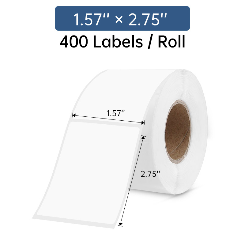 multifunctional self adhesive label paper shipping label mailing label supermarket label commercial grade label printing paper white compatible with thermal label printer waterproof oil proof 0