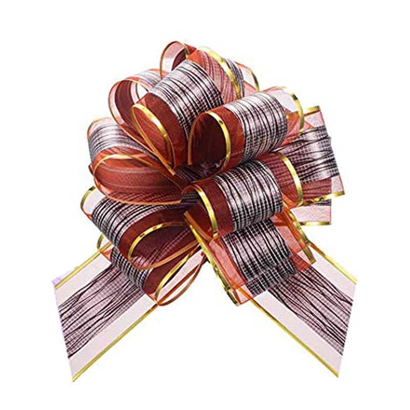 AKLVBL 10 lazos grandes para envolver regalos, lazo con cinta para cestas  de regalo de boda, lazos de envoltura de regalo de fiesta, lazos de