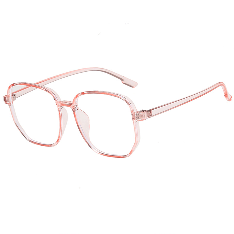 Square Casual Eyeglasses Gradient Women Driving Glasses