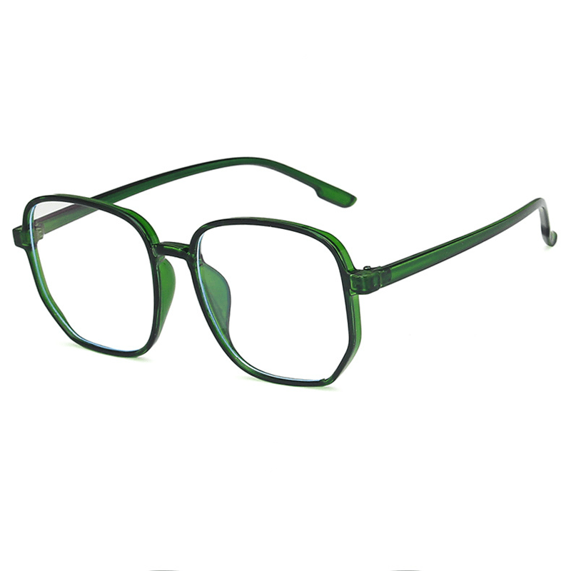 Square Casual Eyeglasses Gradient Women Driving Glasses