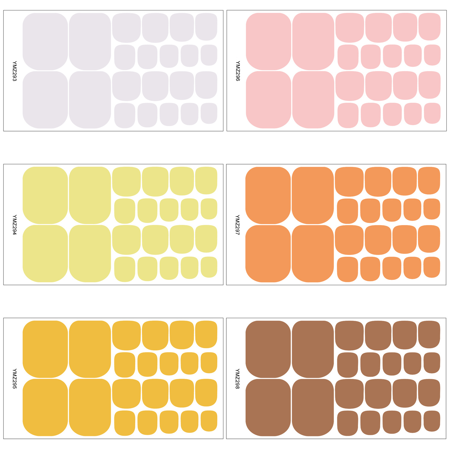 Self adhesive Toe Nail Polish Stickers Full Wrap Manicure Temu