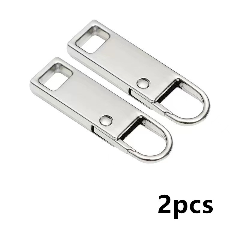  Bewudy 10pcs Zipper Pull Replacement, Metal Zipper