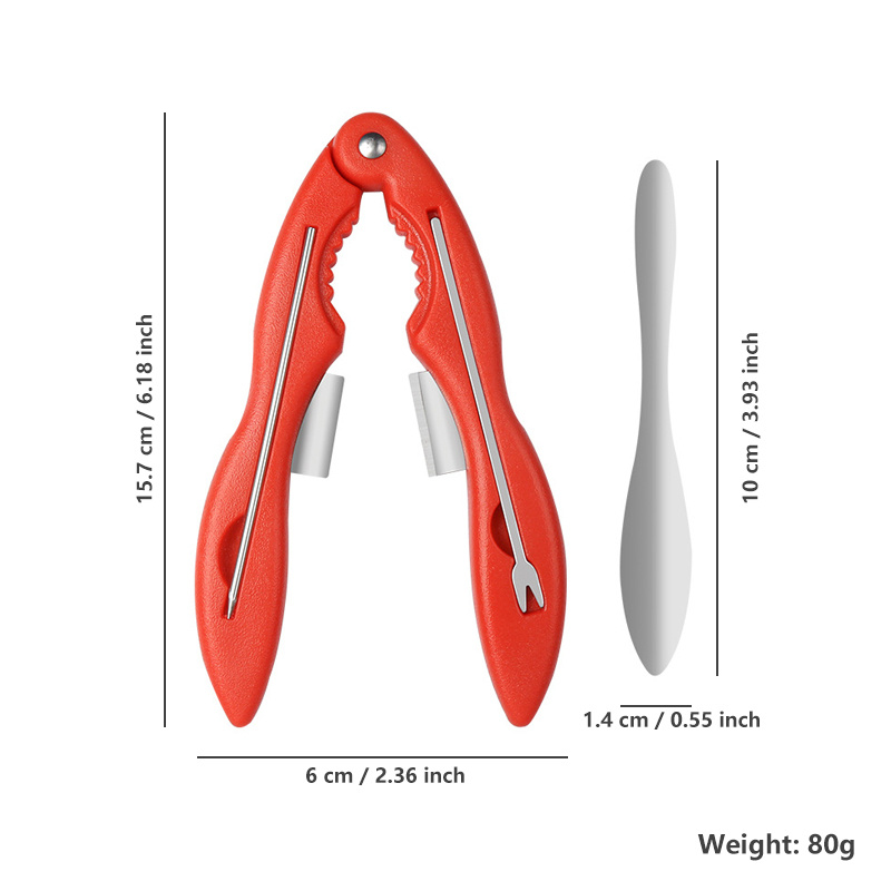 Kitchen Barbecue Tools To Eat Crab Tools Crab Fork Crab Clip Temu