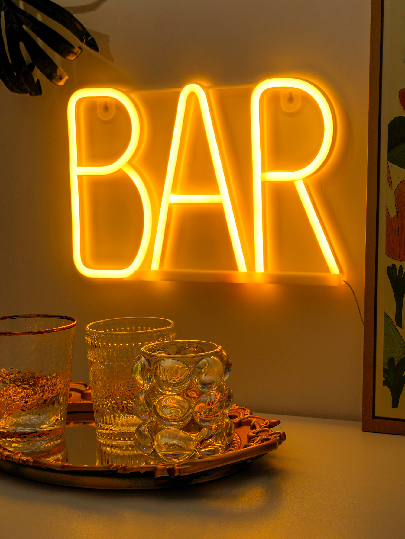 Bar Neon Light Led Business Bar Sign Light Switch Open Temu