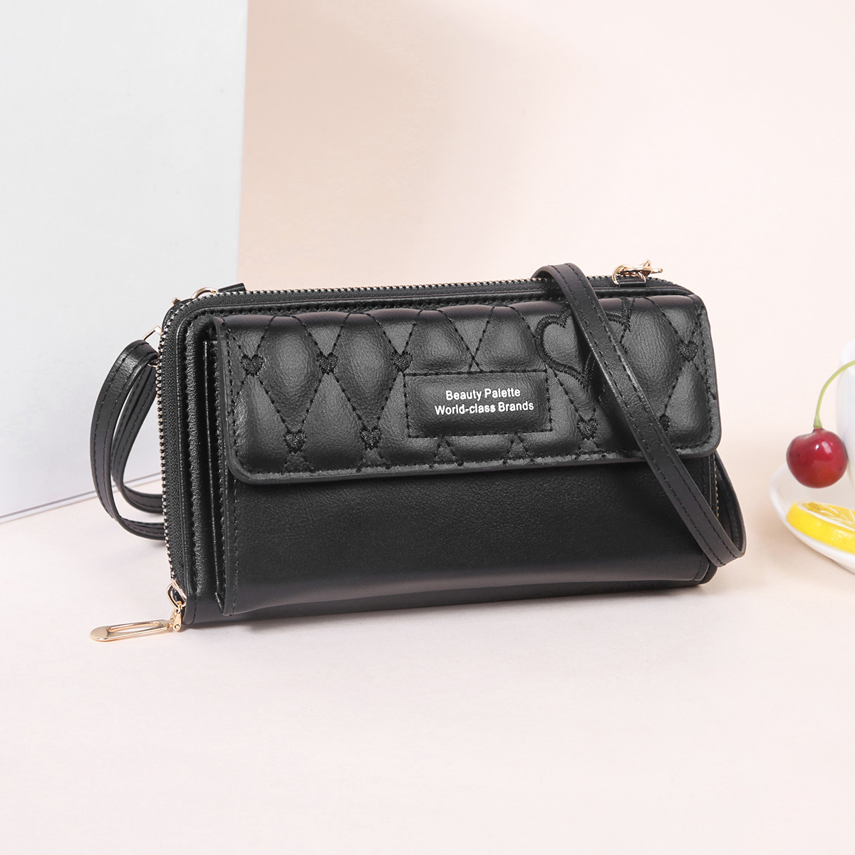 Coin Purse - Black Classic Leather