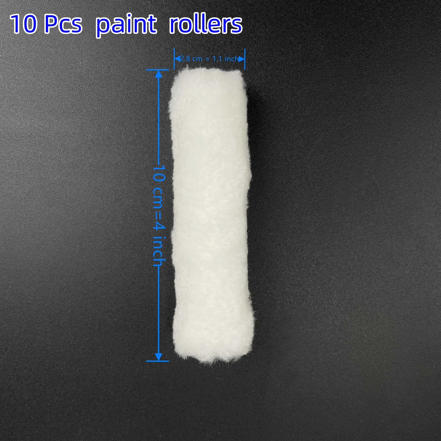 150 Pieces 4 Inch Paint Roller Covers Small Roller Nap for Paint Roller  Brush House Painting Supplies Wall Painting Tools (150) - Yahoo Shopping