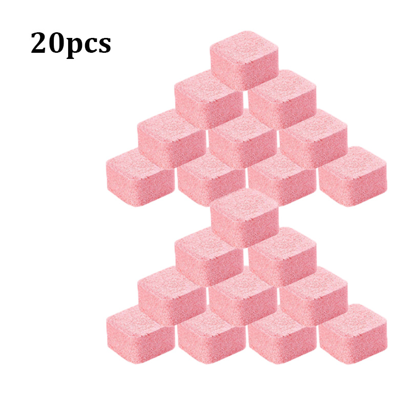 Pink Toilet Cleaning Effervescent Tablet Foam Deodorant Fragrance Type  Household Cleaning Tools Bathroom Accessories - Toilet Cleaner - AliExpress