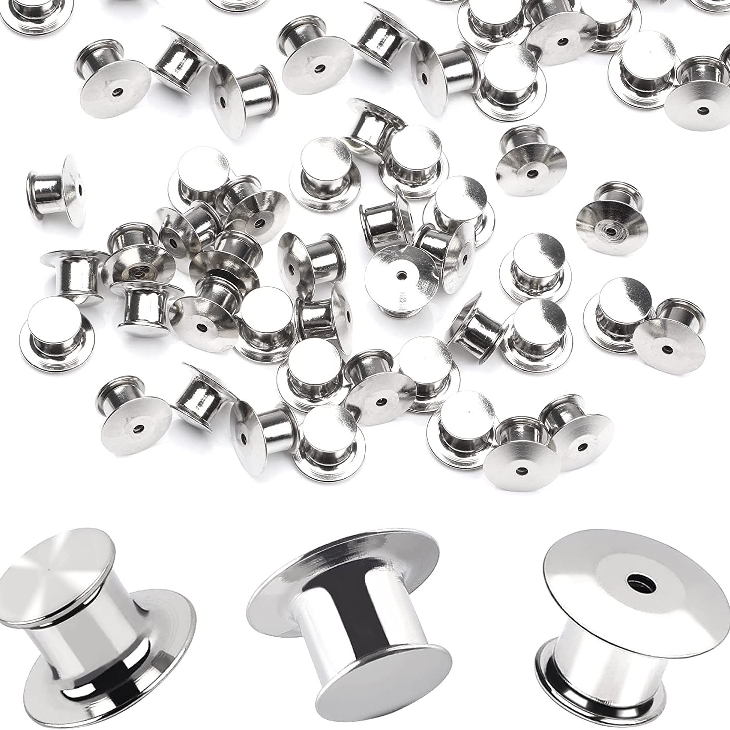 Pasteable Double Hole Brooch Base Bar Pin Backs Safety - Temu