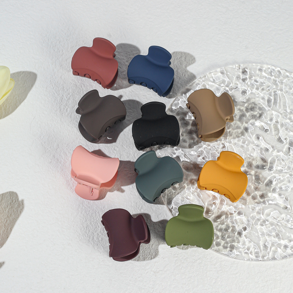 Image of 10pcs Non-slip Shark Claw Hair Clips For Thick Hair - Small Hair Accessories For