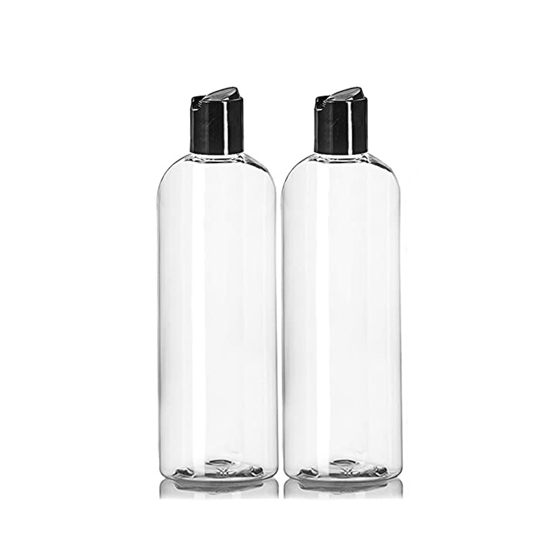 16 oz. Clear Fliptop Bottles