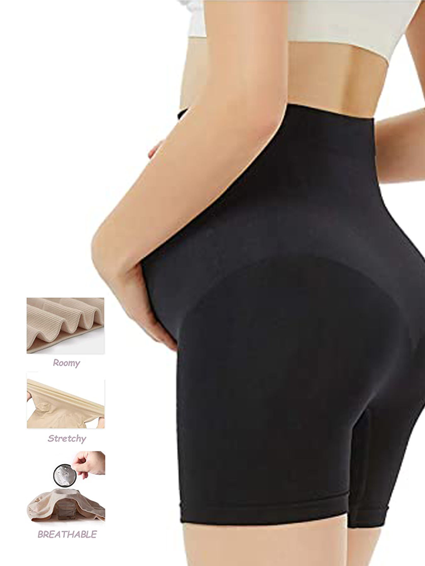 Maternity Shapewear Under Dress Support Panty Pregnancy Thigh