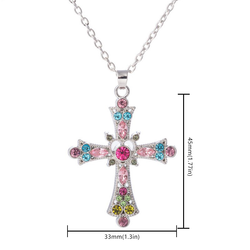 1PC Punk Vintage Metal Rose Cross Skeleton Necklace Personality Gothic Red  Zircon Sword Pendant Necklace Women Men Jewelry N70 - Price history &  Review, AliExpress Seller - Surejewelry Store