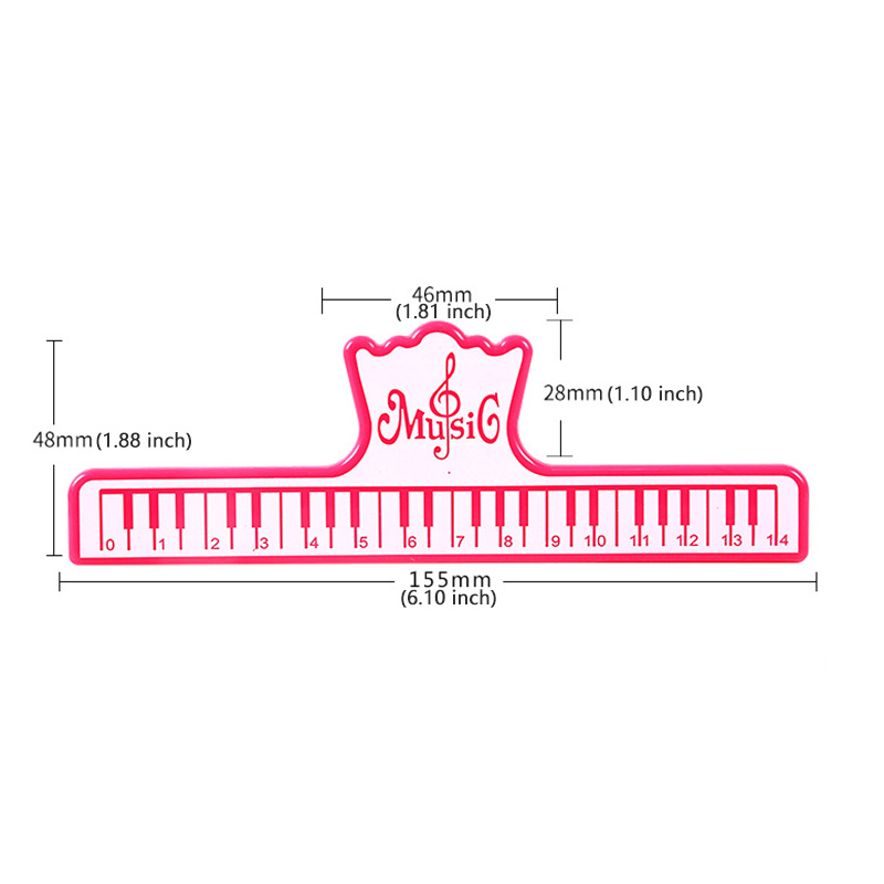 Durable Plastic Musical Note Clips Piano Guitar Violin Temu