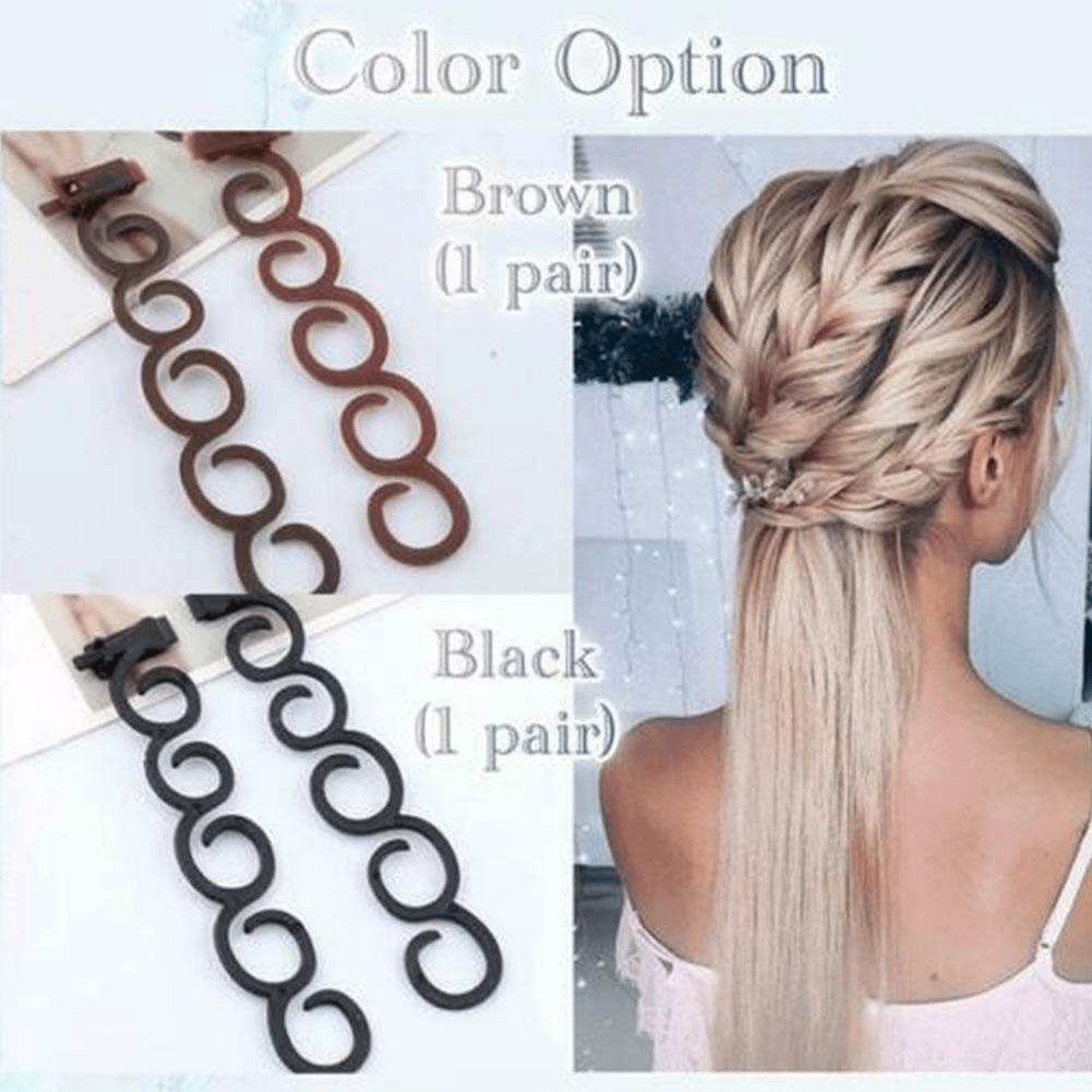 Glamza French Braid Plait Hair Braiding Tool